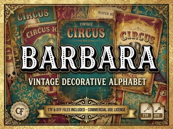 Barbara: The All-Caps Display Font for Impactful Design