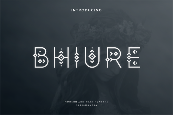 Bhiure: A Minimalist Font for Modern Design