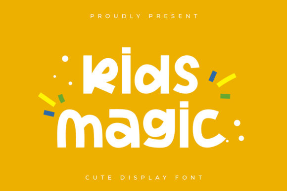 Kids Magic: A Playful Font for Vibrant Design