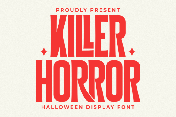 Killer Horror: Designing with a Bold, Spooky Typeface