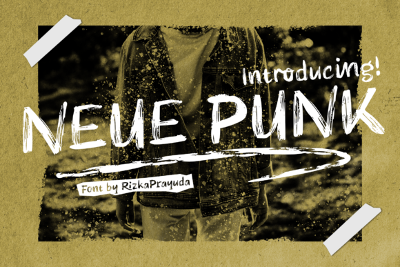 Neue Punk: The Urban Brush Font for Edgy Designs