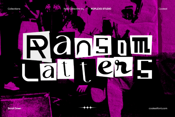 Ransom Latters: Injecting Playful Chaos into Modern Typography