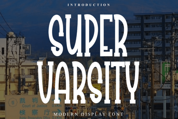 Super Varsity: Redefining Collegiate Typography