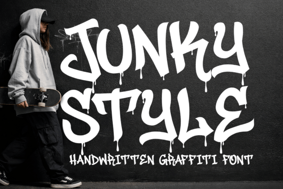 Tag Your Designs with the Raw Energy of the Streets with Junky Style