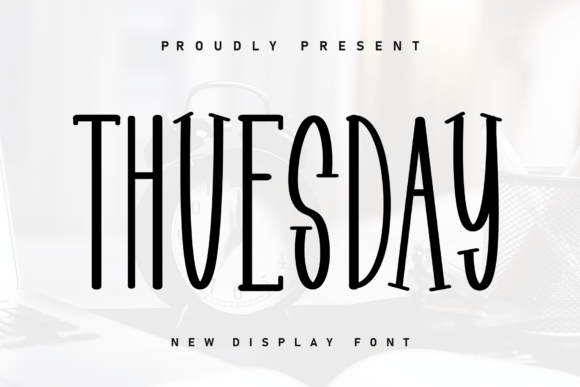 Thuesday: Elevate Your Creative Designs with This Charming Font